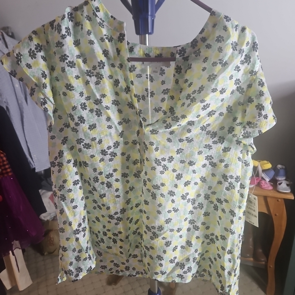 Floral Print Women's Top